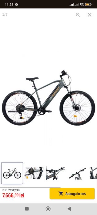 Dezmembrez piese bicicleta electrica afi sport vulcan