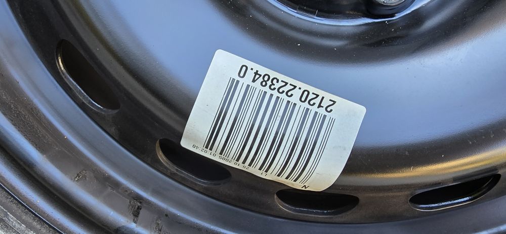 Резервна гума Audi A4,B7, 5 112, 195 65 15