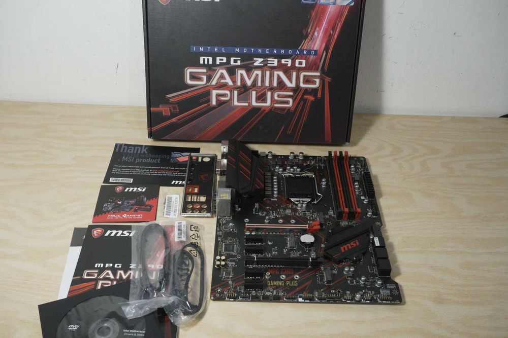 Дънна платка дъно MSI Z390 Gaming PLUS - LGA 1151 за 8/9th gen intel