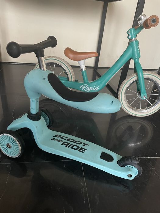 Scoot & Ride - Детска тротинетка и колело без педали 2в1