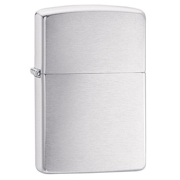 Запалка Zippo, Classic Brushed Chrome