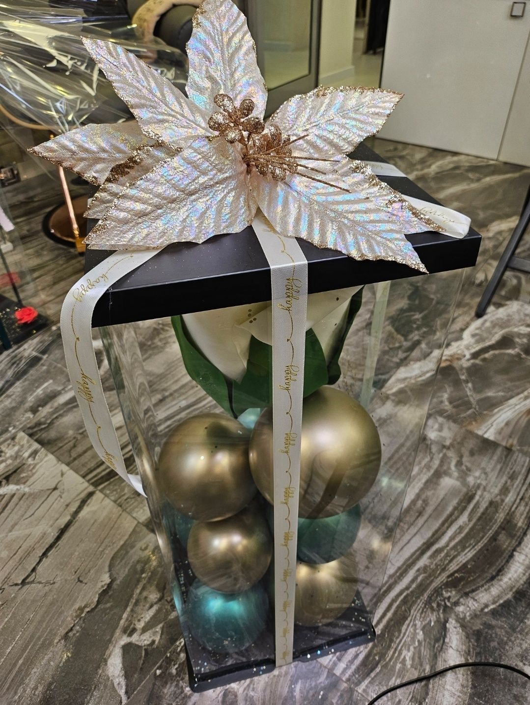Уникални Вечни Рози Handmade 70cm