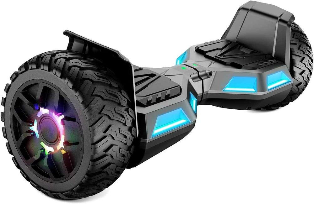 Ховърборд SISIGAD 8.5" Off Road Hoverboard Bluetooth, LED, All Terrain