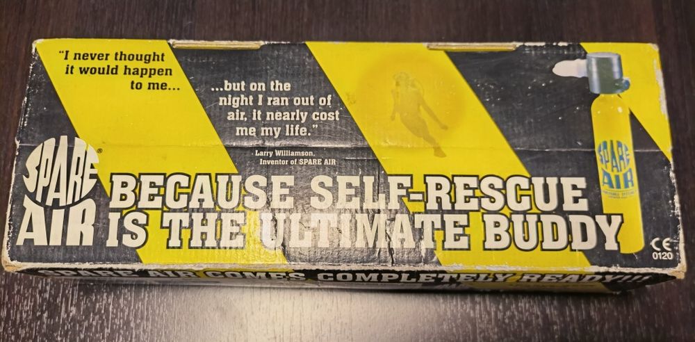 Butelie Scufundări Spare Air