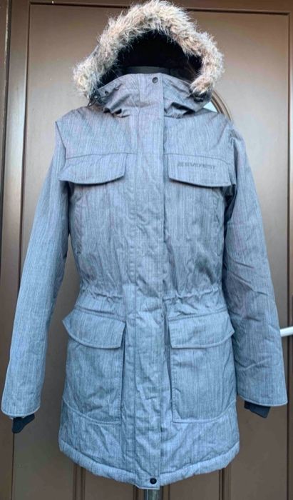 EVEREST Geaca Fashion Parca Impermeabila SUPERDRY Puf Gri Original