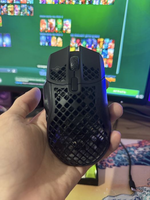 продам бу мышку steelseries aerox 5