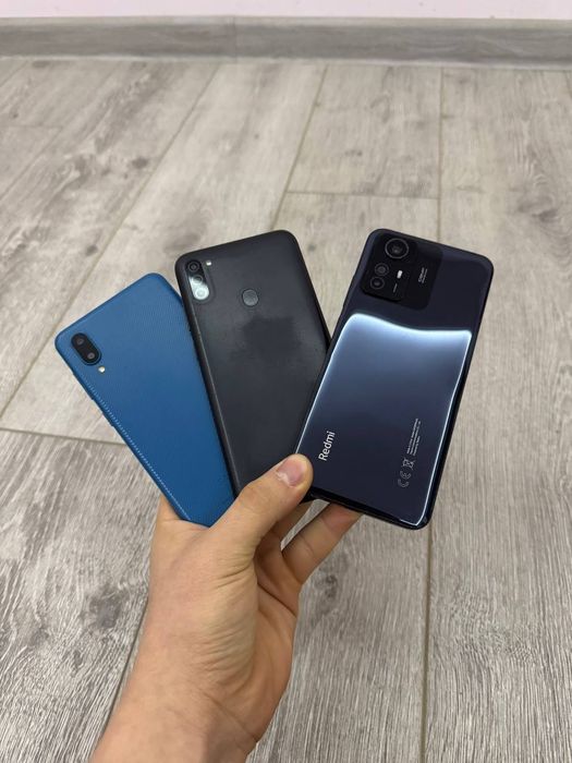 Sim karta oqimidi Redmi 12s Samsung a02 m11 skidkada