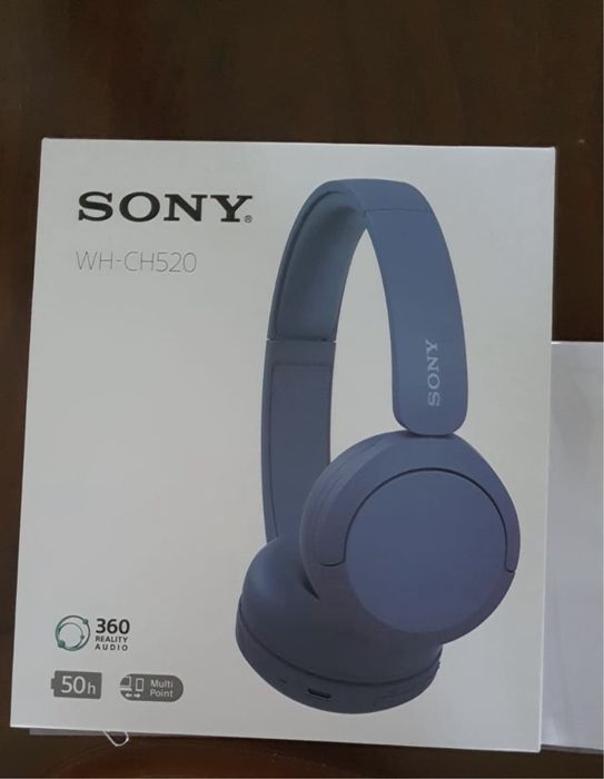Наушники Sony WH-CH520 синий