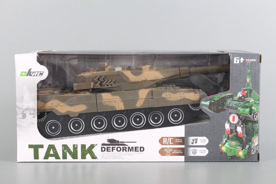 Танк трансформиращ се в робот - радиоуправляем