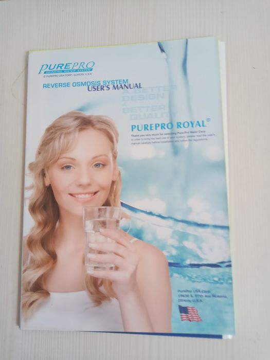 Фильтр для очистки воды PUREPRO. США.