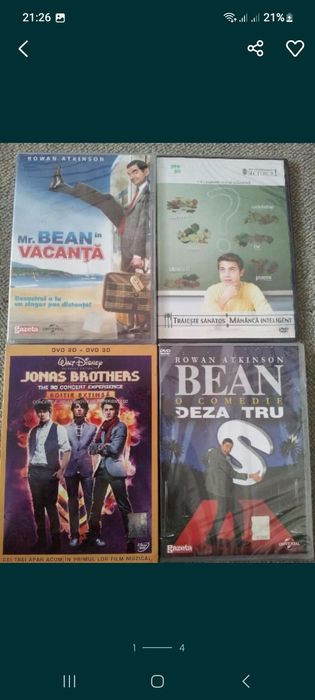 Dvd-uri cu filme de colectie.