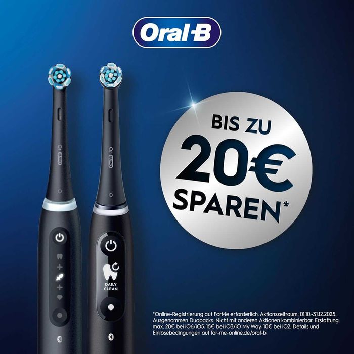ПРОМО Нова Електрическа Четка за Зъби Oral-B iO Series 6 Plus Edition