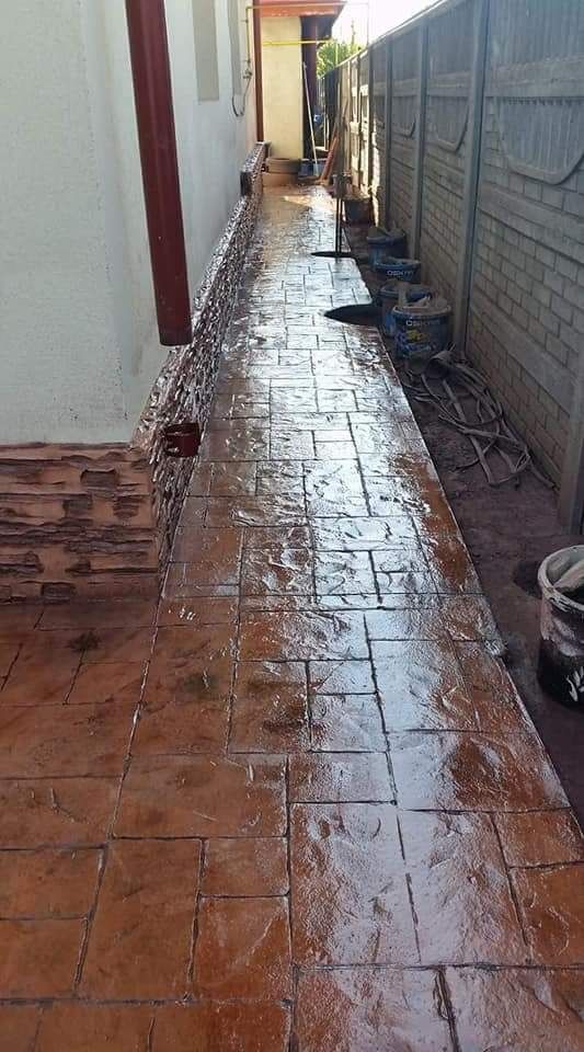 Ieftin modern calitate pavele beton amprentat elicopterizat
