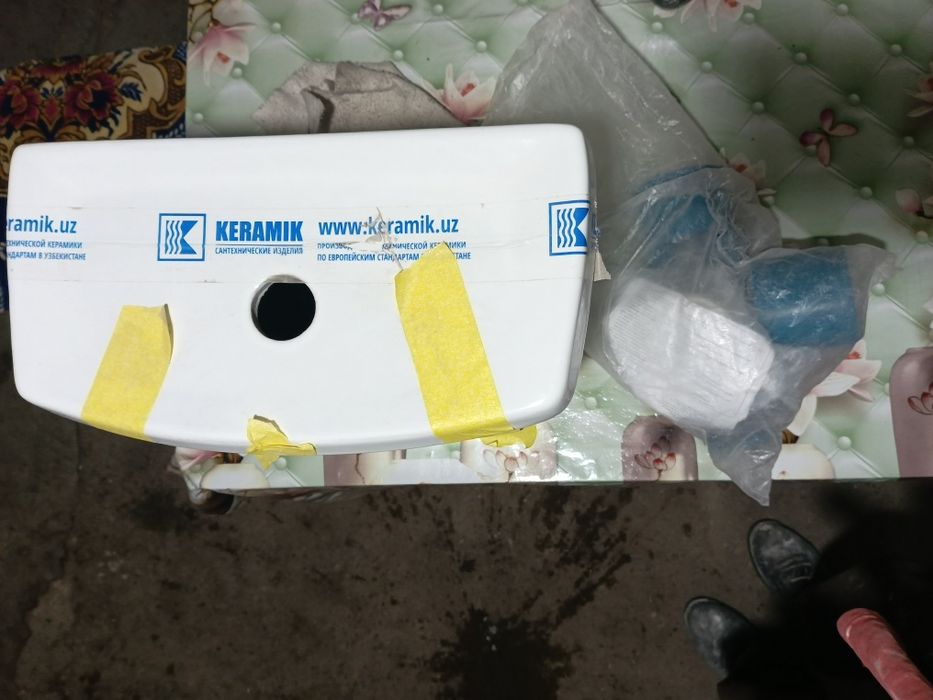 Унитаз бачок керамика янги механизими блан ишлатилмаган
