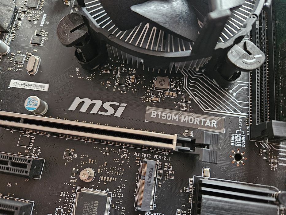 Kit PC Intel I5 7400 MSI B150M Mortar 16gb ddr4