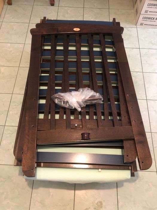 манеж-кровать, универсальный маятниковый для новорожденных