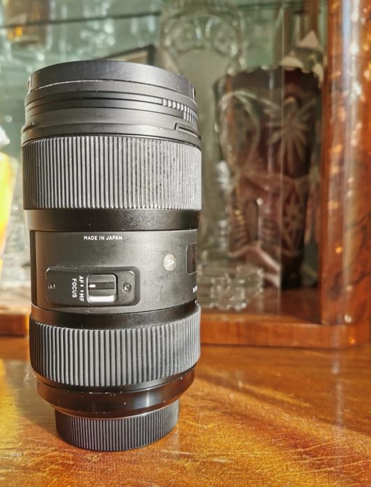 obiectiv Sigma 18-35mm f/1.8 montura Nikon