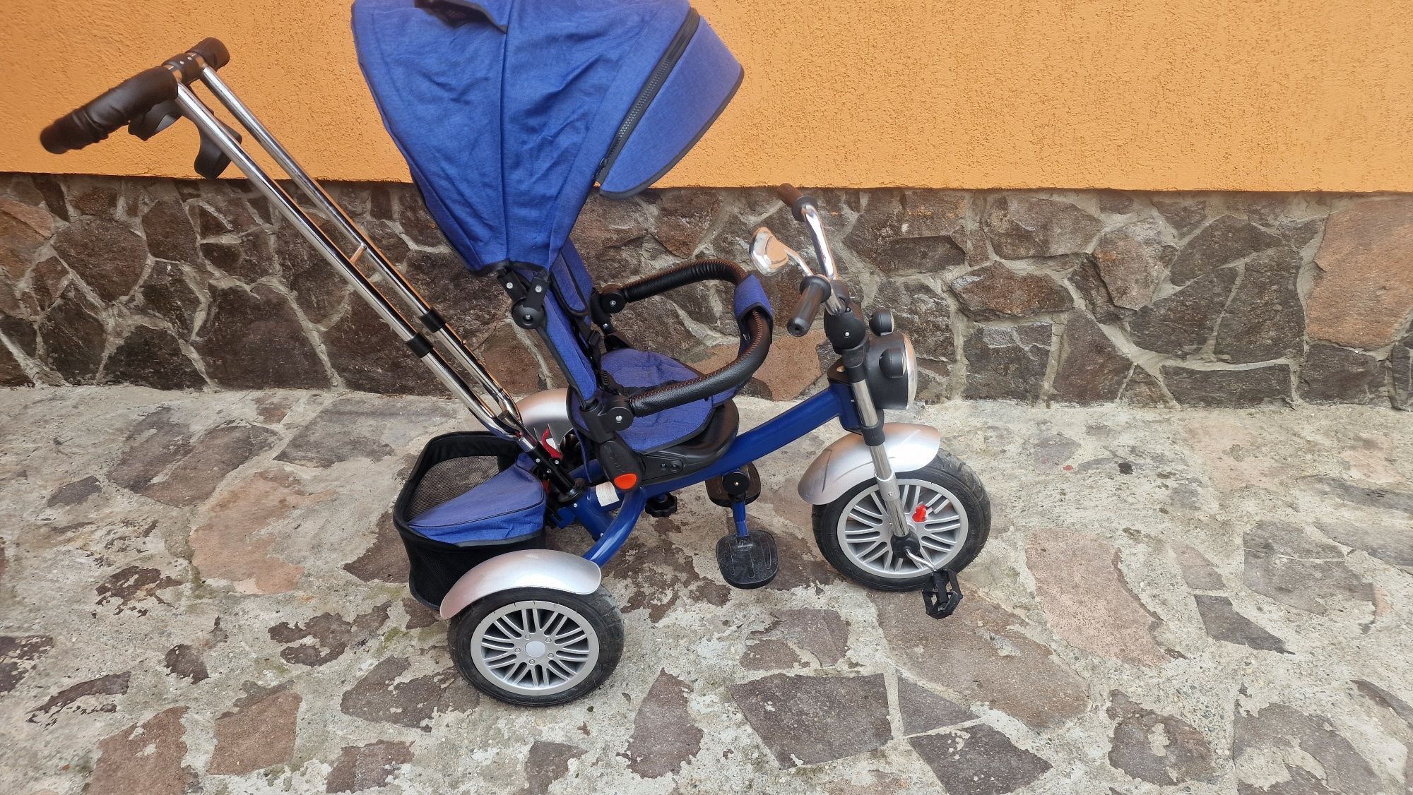 Tricicleta copii  cu poziție  de somn
