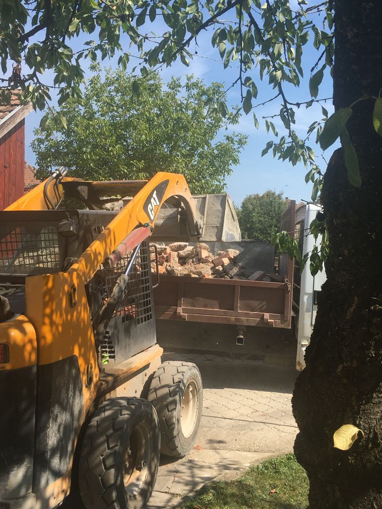 Transport basculabil&Miniexcavator&bobcat