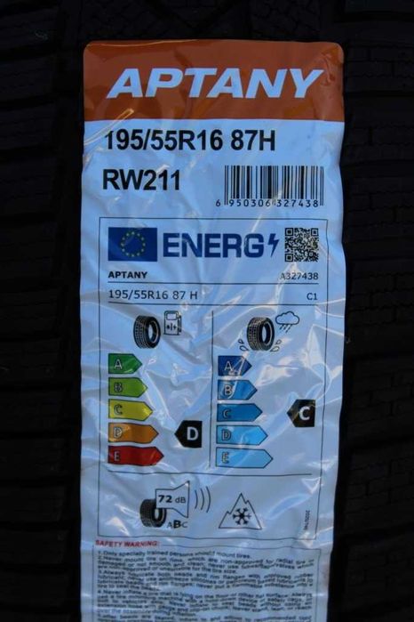 Anvelope iarna noi 195/55 R16, 87H, Aptany, DOT 2025