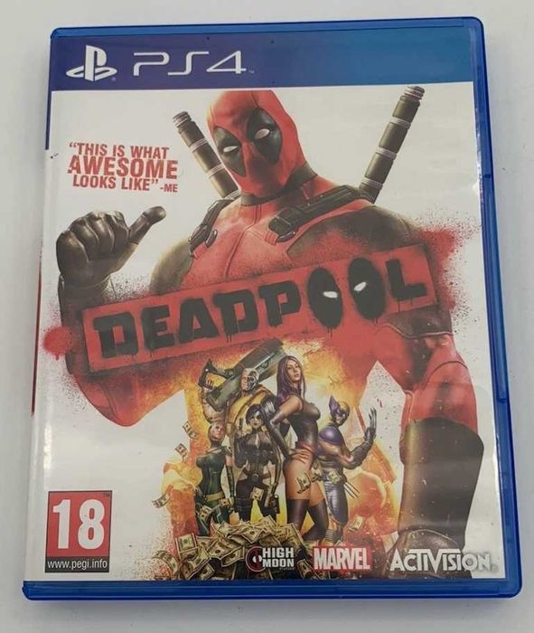 Игра на диске Deadpool для приставки Playstation 4 PS4 PS5