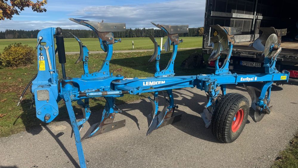 Lemken Europal 6 Case Puma, Claas Arion, Belarus tortadi