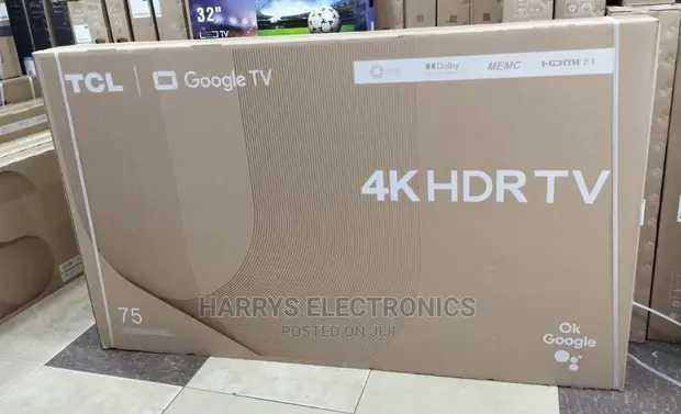 TCL 75*4k ultra SmartTV по самым низким ценам