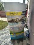 Set piscina ovala cu scara, Avenli, PVC, 10886 l, 540x304x106 cm