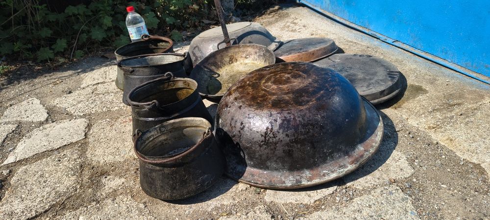 Стари медни съдове ,на над 120 години