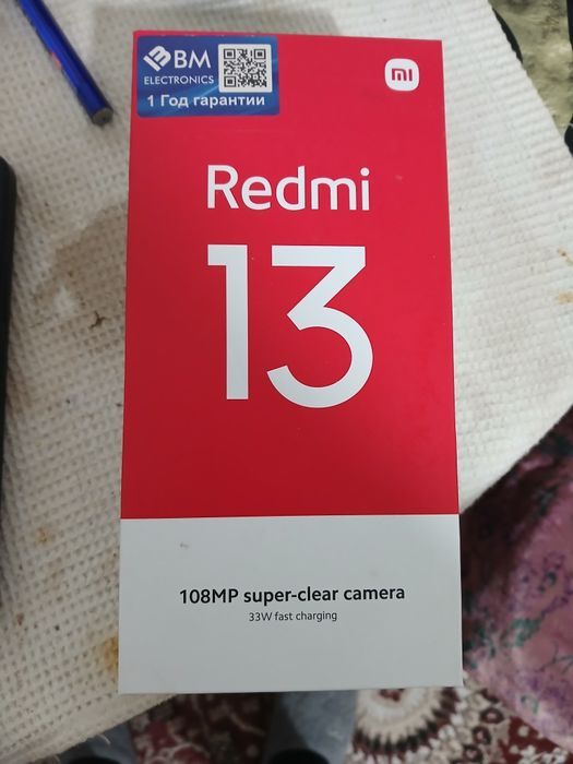 Redmi 13..Midnight Black 8GB 128GB ROM