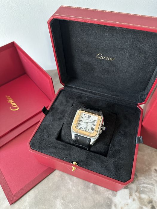 Ceas barbati Cartier Santos 100