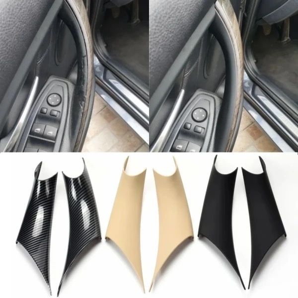 Set 4 capace manere interior bmw seria 3 4 F30 F31 carbon