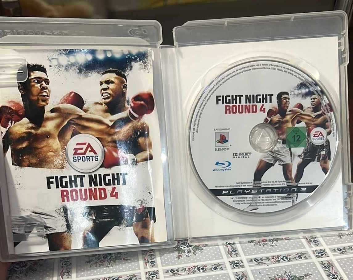 Vand  jocuri VIDEO noi "PES 2012" si "FIGHT NIGHT ROUND 4" pentru PS3.