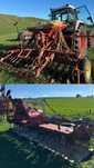 Freză/grapă rotativă KUHN HRB 302-3 m+suport +semanatoare paioase 4 m