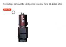 Centrală pe combustibil solid pentru încalzire Torid 20, 27kW, Eltim