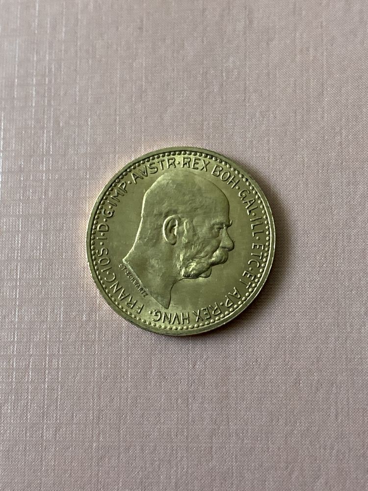Moneda aur 10 Korona (Ungaria), 10 Corona (Austria) - COROANE