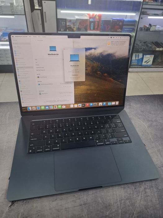 Macbook air m3 16/512 dyum 15", 98 % emkost