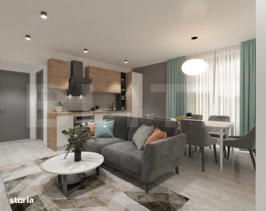 Apartament modern cu 2 camere, in bloc nou, zona-Ampoi 3