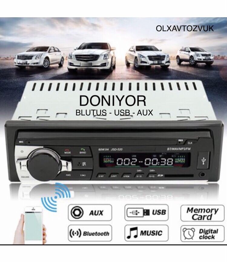 Pioneer мафон  блутус флешка овози 63 яхши 4 канали стерио volume 63
