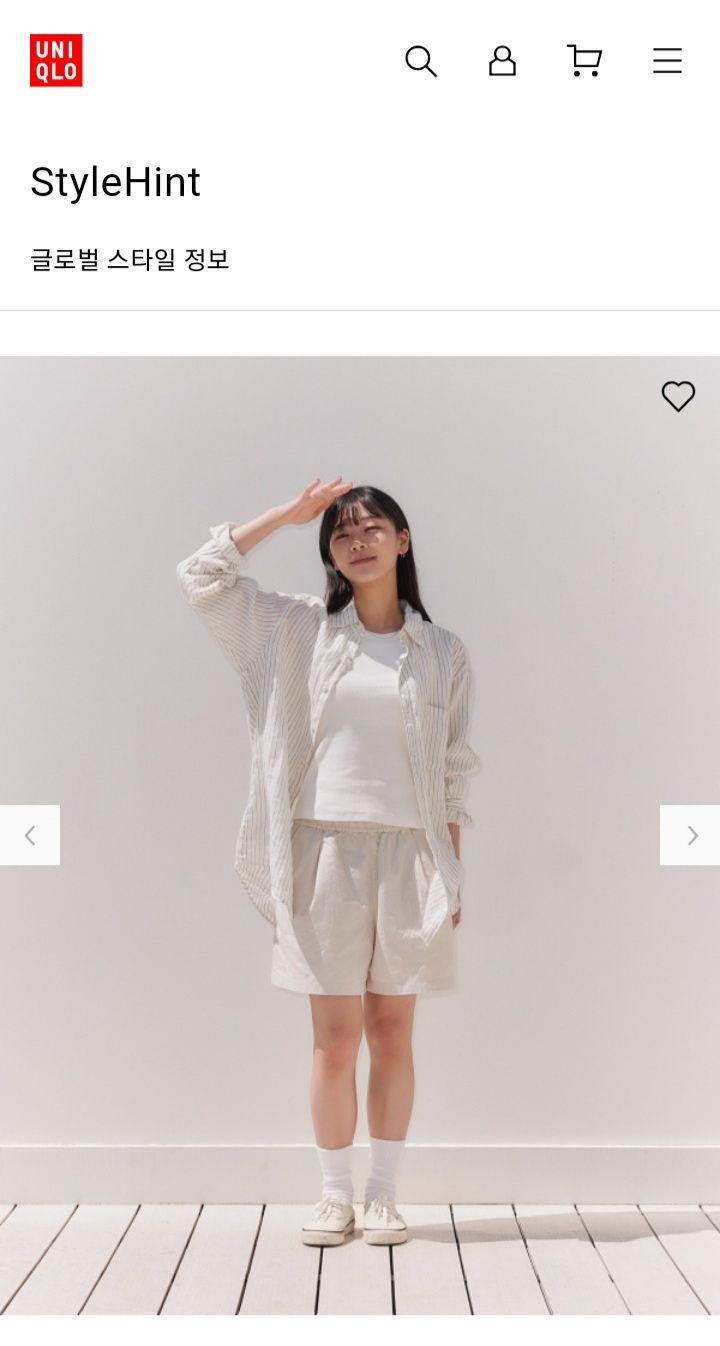 Рубашка Лён Юникло Uniqlo размер L