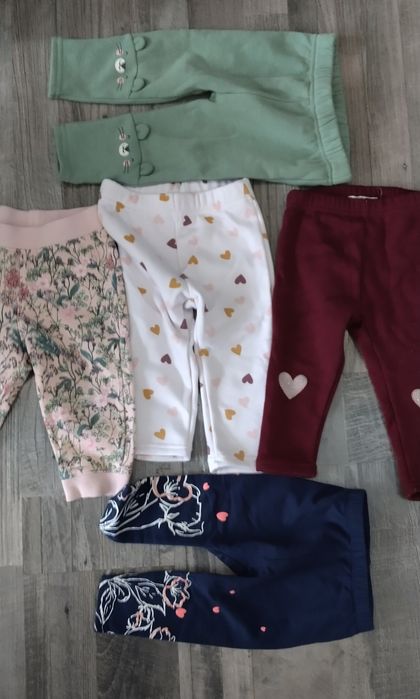 Лот есенно-зимни дрешки за момиче 74-80