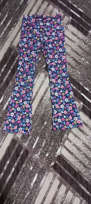 Pantaloni evazați pentru fetițe 134 cm 9 ani