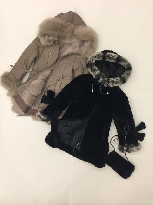 Натуральные детские дублёнки( Турция )