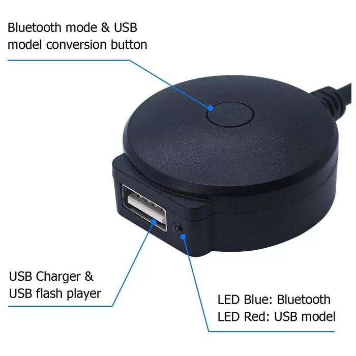 Modul adaptor bluetooth AUX USB AMI MMI MercedesA B C E Class
