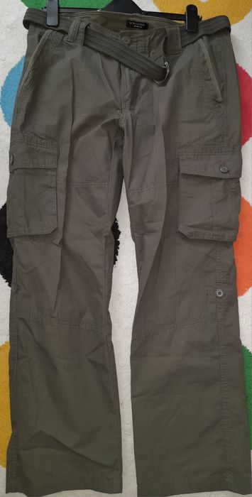 Pantaloni cargo bumbac LCW CASUAL ,CULOARE KAKI, MASURA nr 33