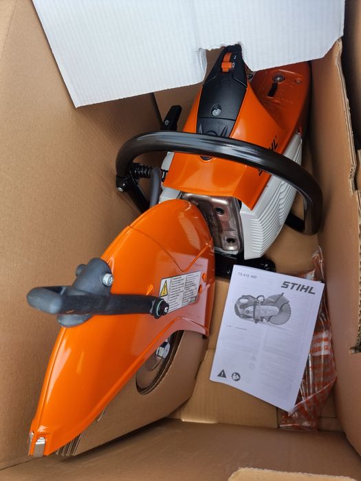 Drujbă  de taiat beton Stihl TS 420 Nou 2x discuri metal+ beton
TS 420