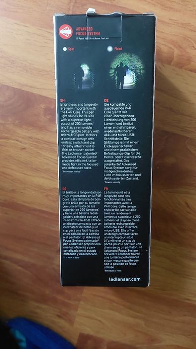 LEDLENSER Lanterna P4R Core LM/LI-ION +Cablu USB