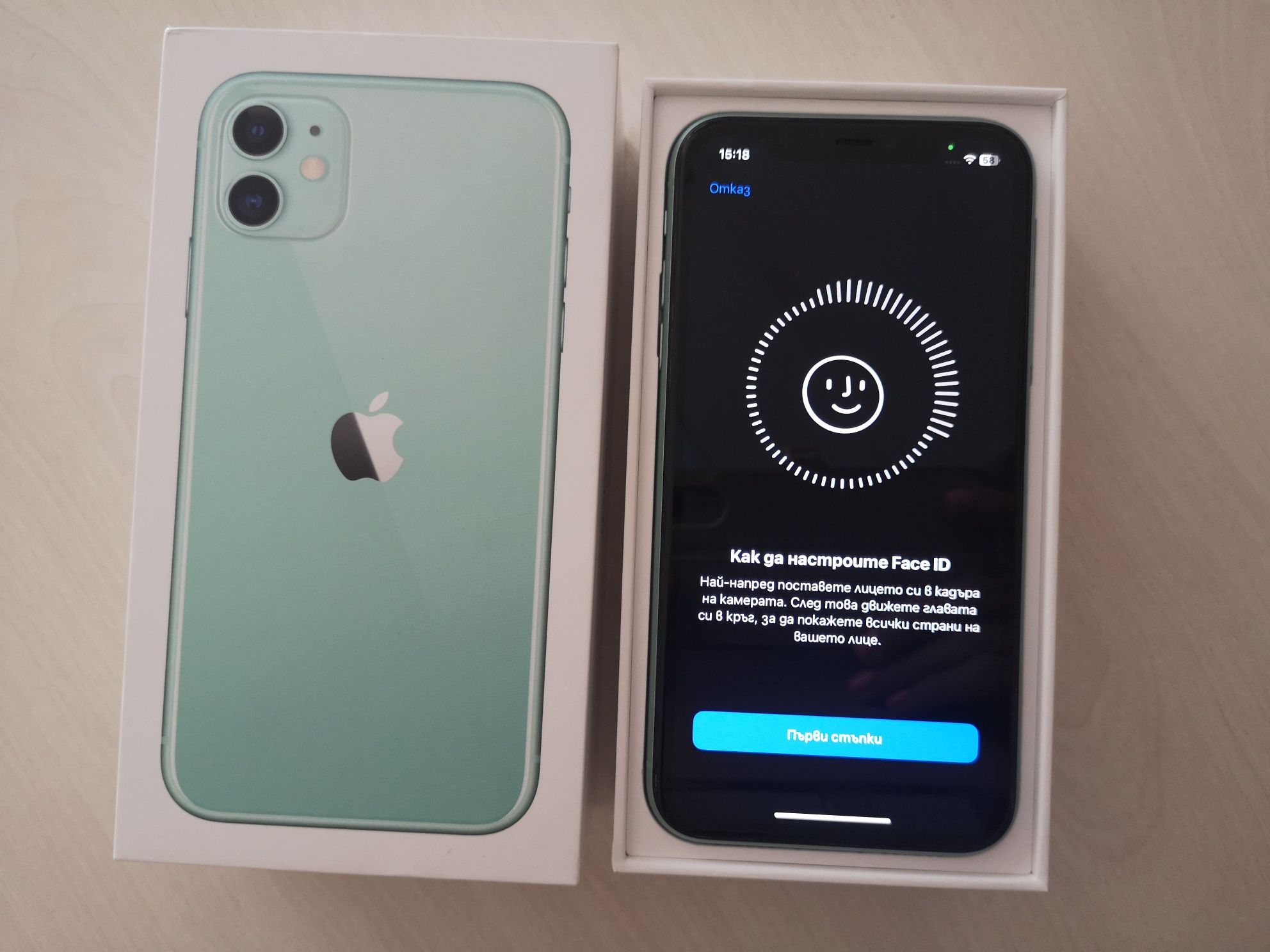 Iphone 11 Green-100 %battery health
