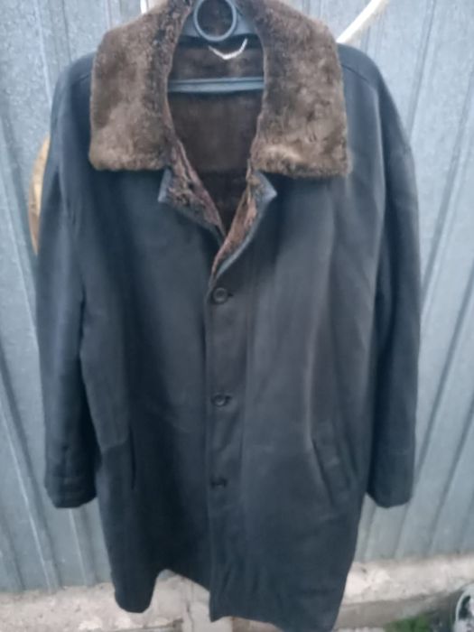 Натуральная мужская дубленка