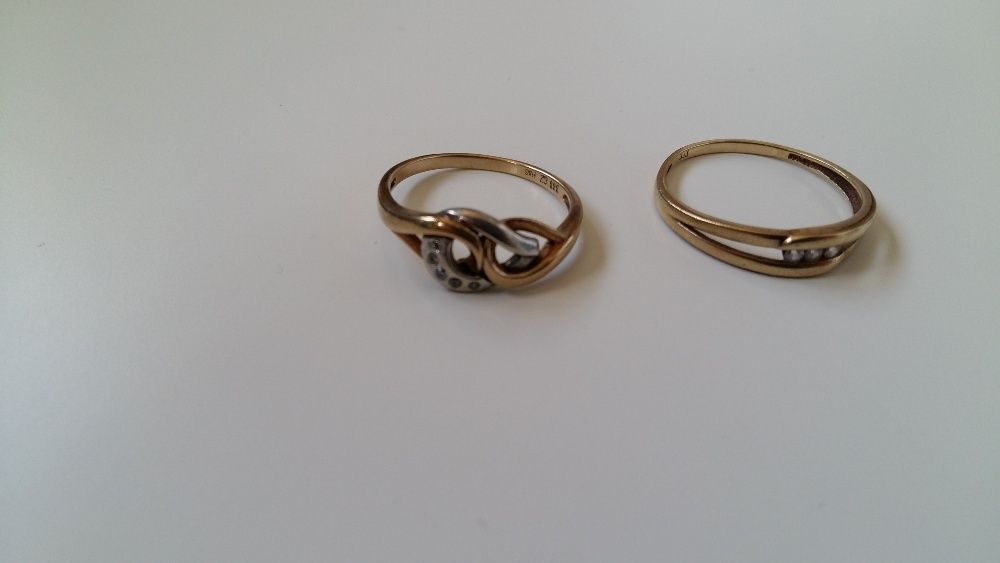 Златни пръстени и златна-гривна-и-сребърна гривна
